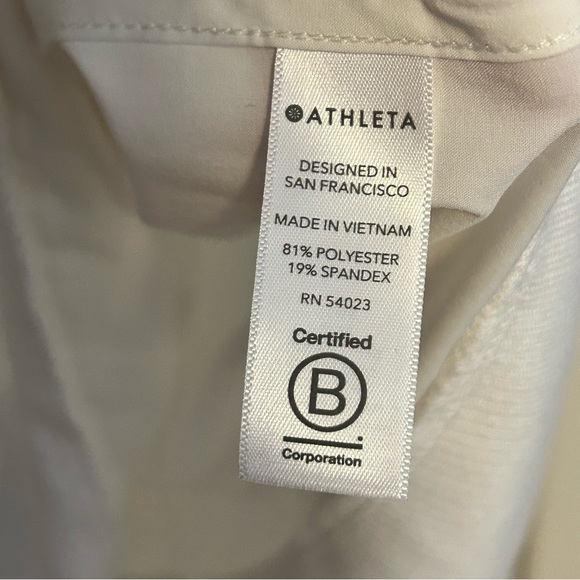 NWT Athleta Zephyr Tee - Sz M - Picture 10 of 10